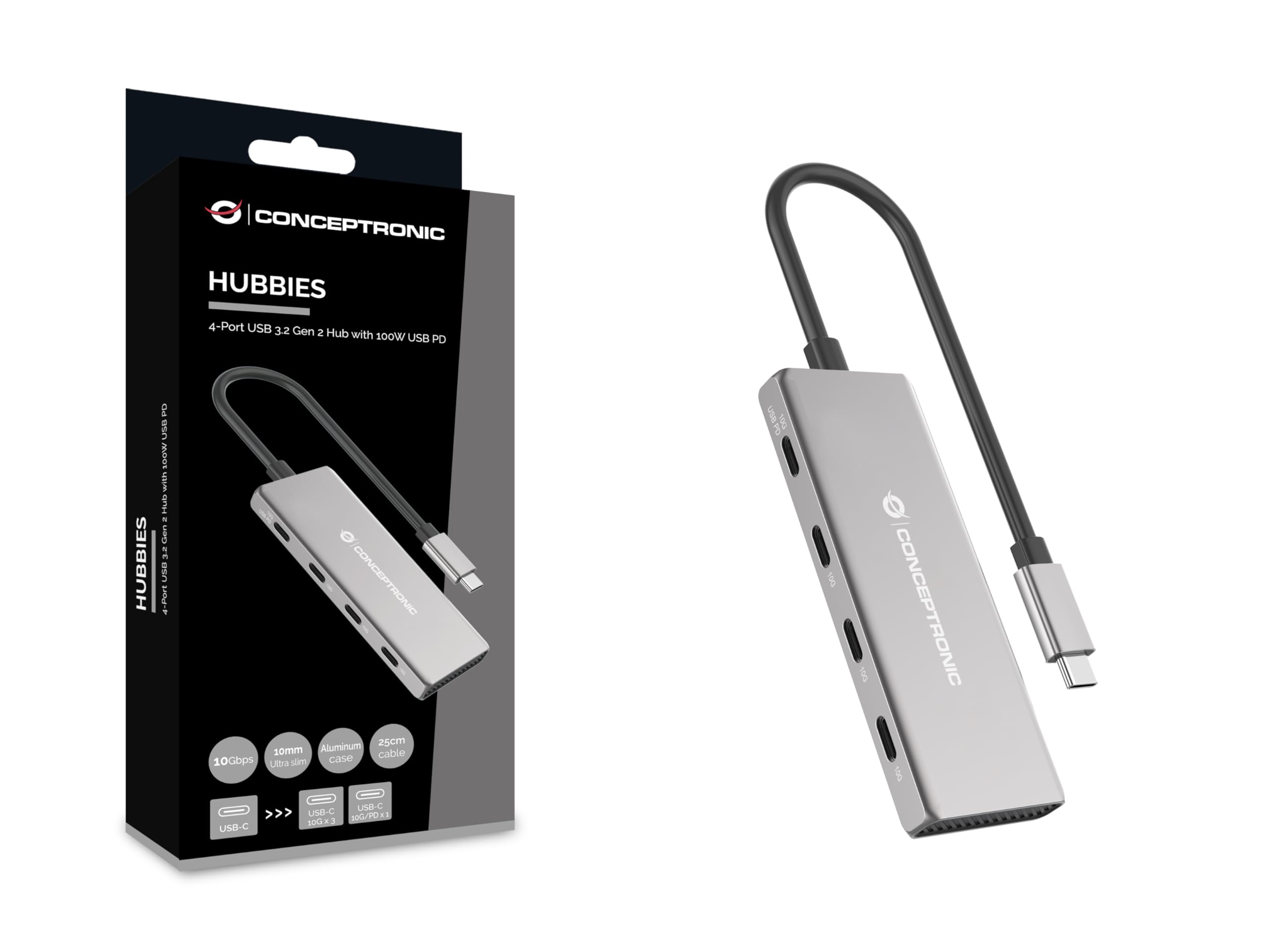 Hub 7 Ports USB 3.2 Gen 2 pour résoudre le manque de ports USB-C sur votre PC
