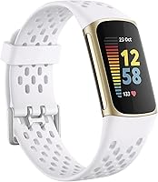 Vista 23 de Getino Compatible con Fitbit Charge 5 Bandas/Charge 6 Bandas para Mujer y Hombre, Correa Deportiva de Repuesto Ajustable y Transpirable para Fitbit