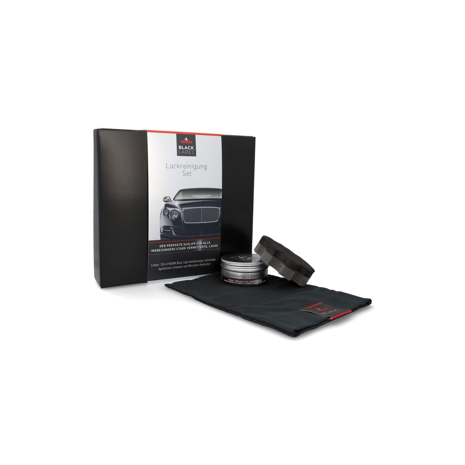 NIGRIN Black Label Lackreinigungs-Set