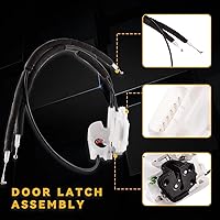 Vista 2 de Actuador de Cerradura de Puerta Delantera Izquierda Compatible con Nissan Frontier 2005-2021 Pathfinder 2005-2012 Xterra 2005-2015 Reemplaza