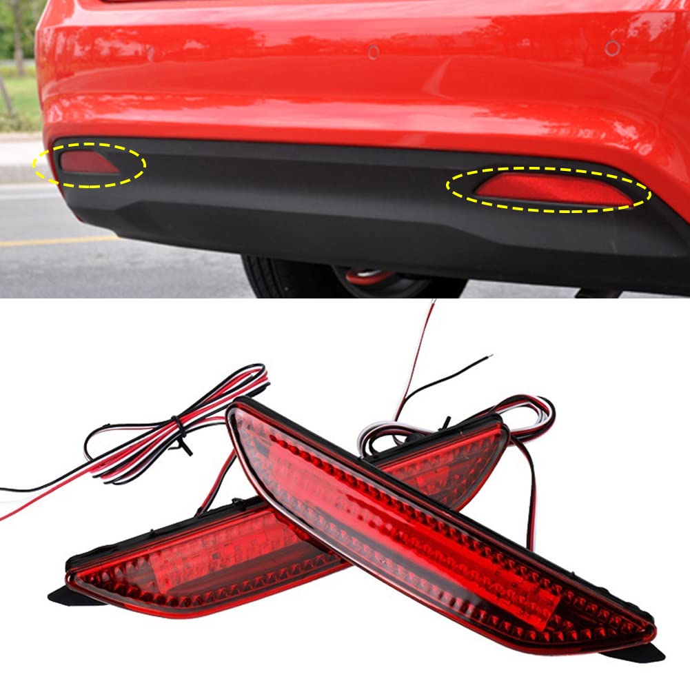 For Kia Rio K2 Sedan 2011-2014,Rear Bumper Lamp Tail Lamp