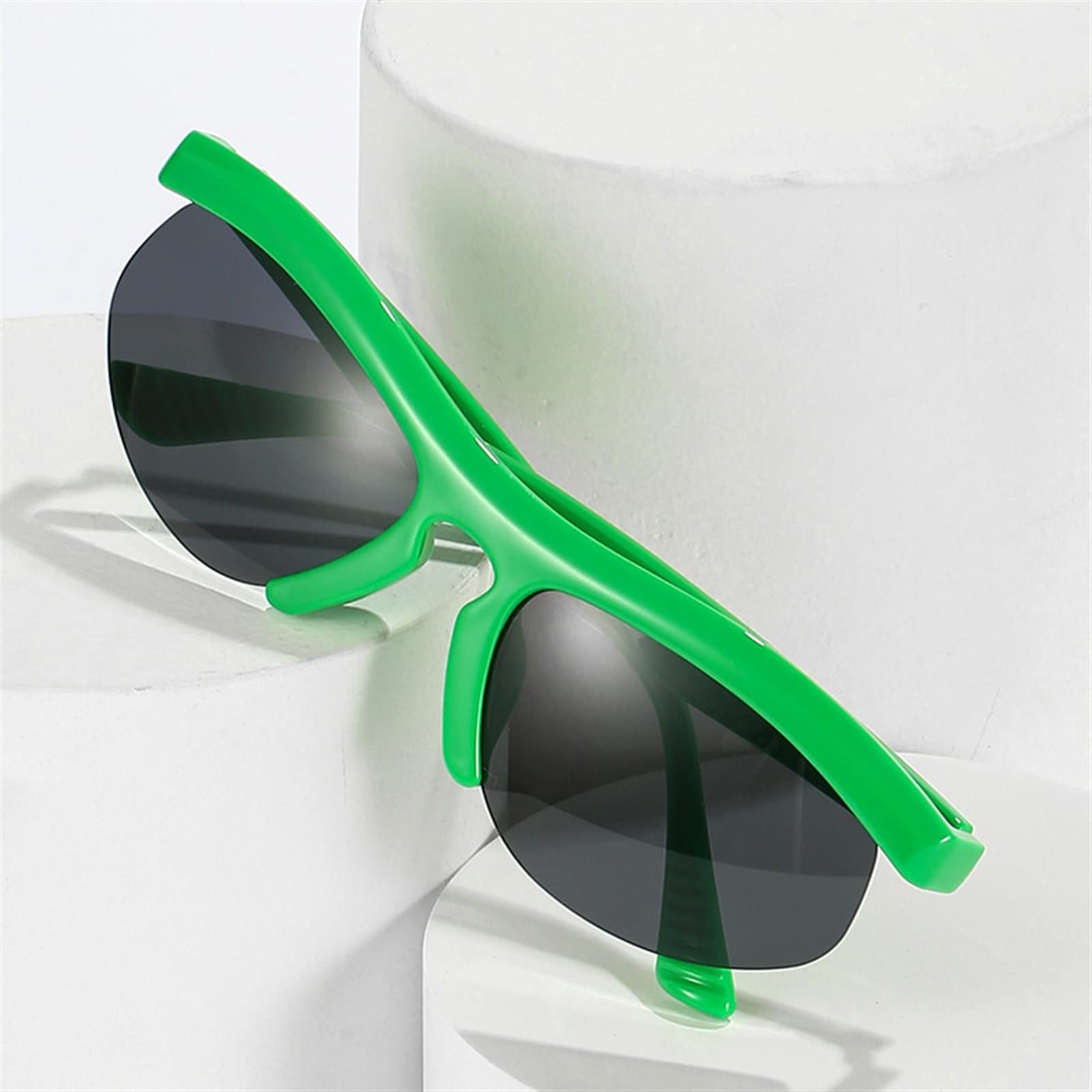 Okulary przeciwsłoneczne kobiety, sportowe okulary przeciwsłoneczne Candy Half Rame okulary