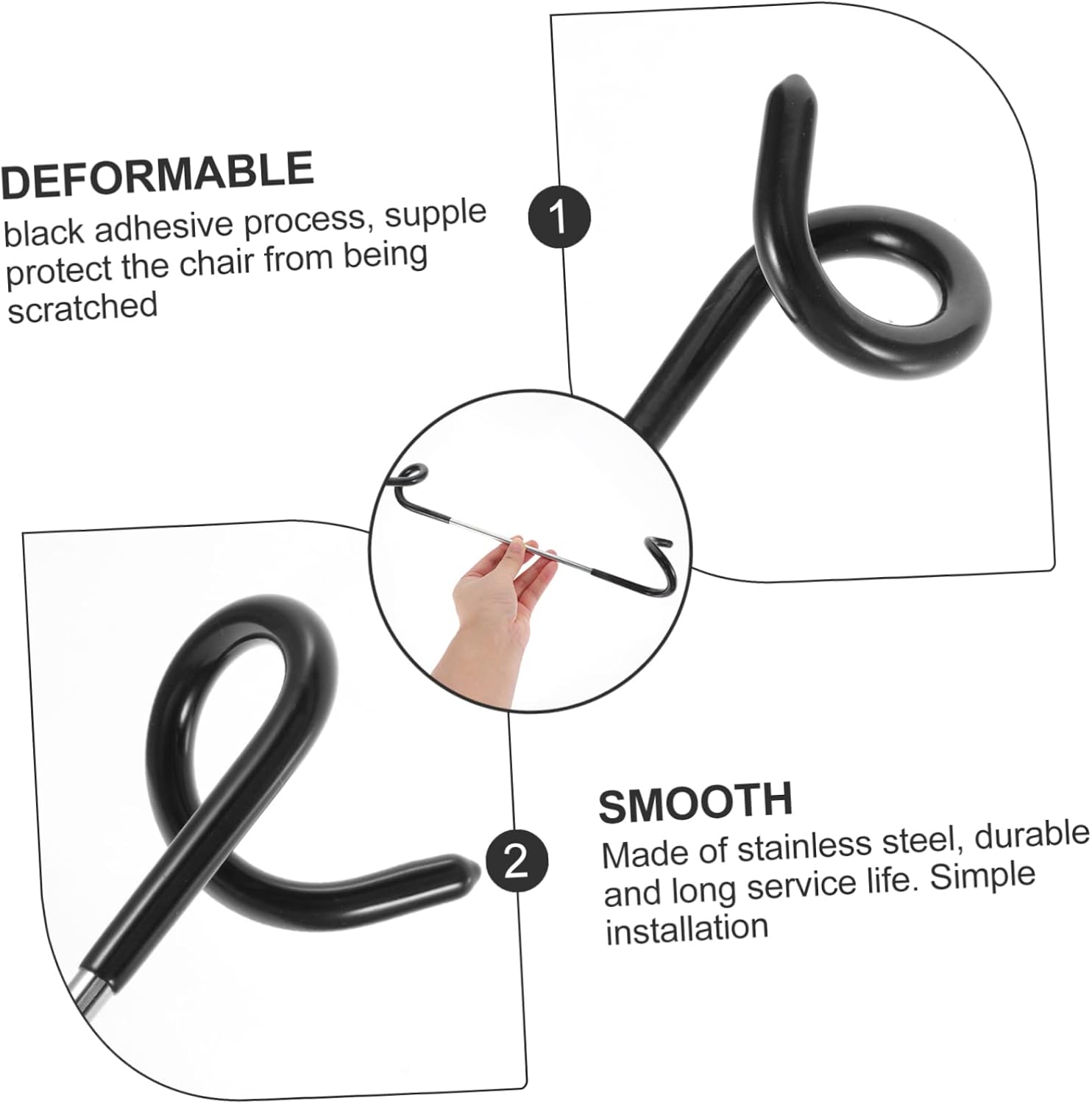BESTonZON Light Hanging Holder Lights Hook Magnetic Camping Outdoor Outside Support Folding Lamp Tent Accessory image 5
