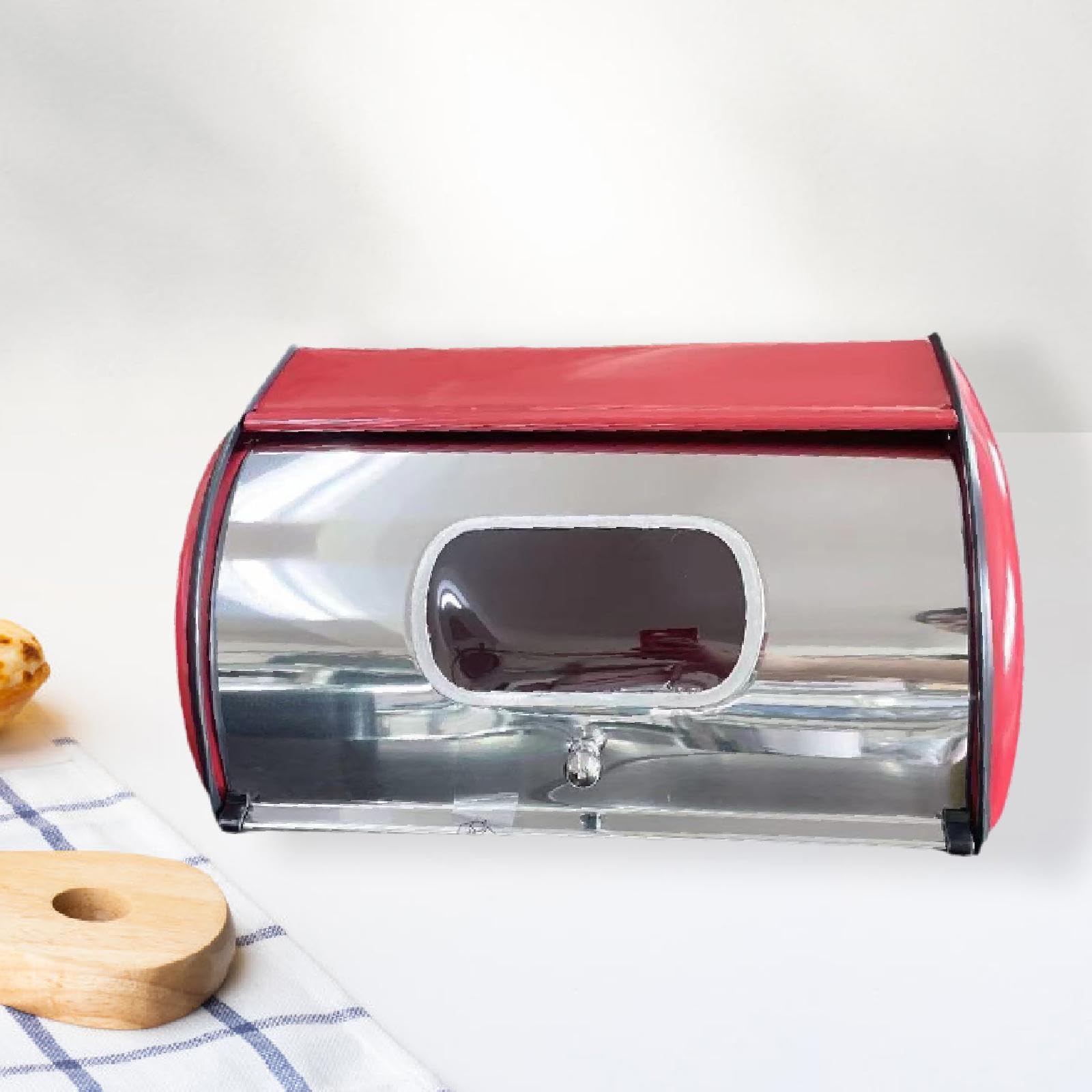Boîte à, Bac à de Comptoir, Récipient pour et Produits de Boulangerie, Rouge