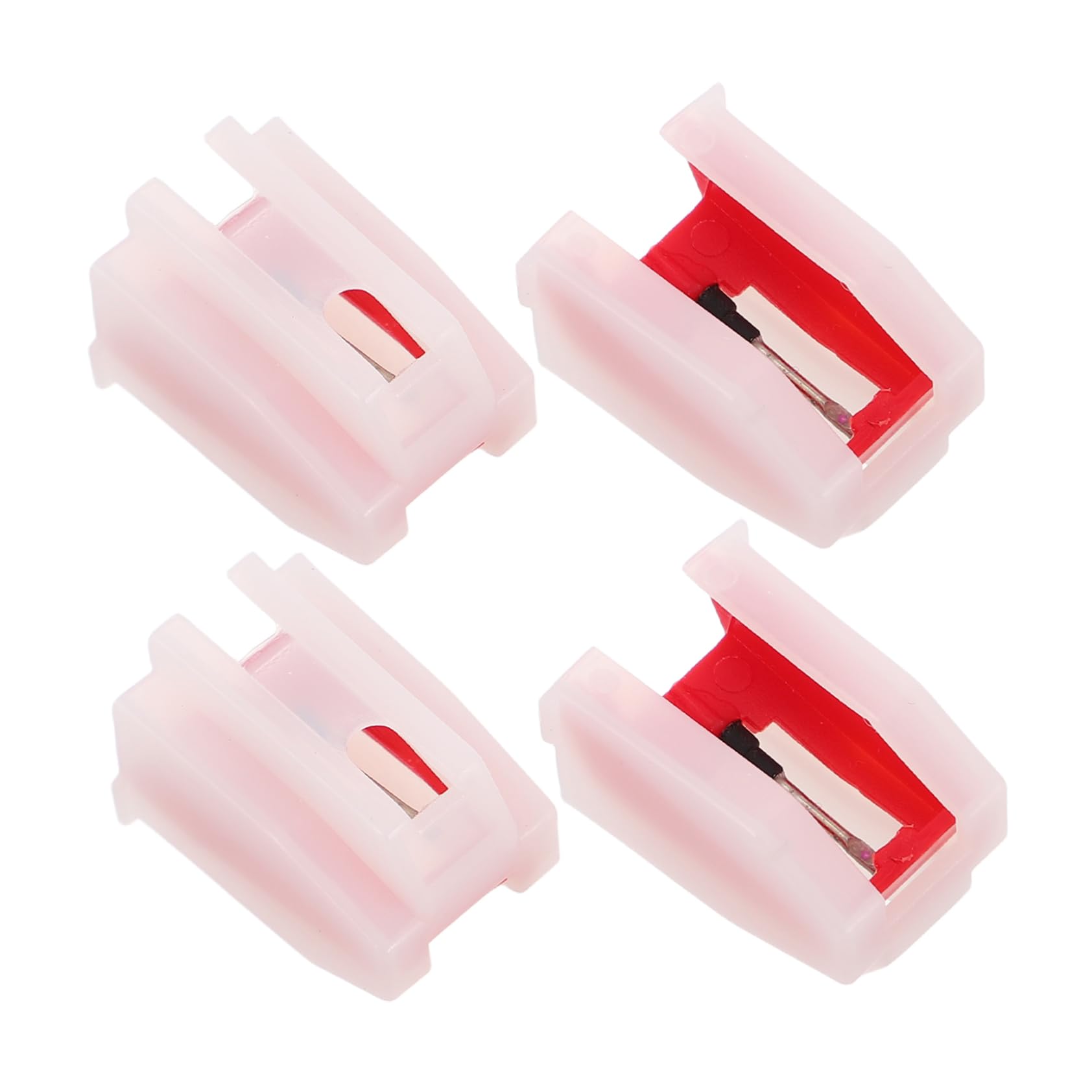 ifundom 4pcs Replacement Needles For Vintage Record Player Universal Turntable Stylus For Vinyl Records Household Phonograph Needle Replacement