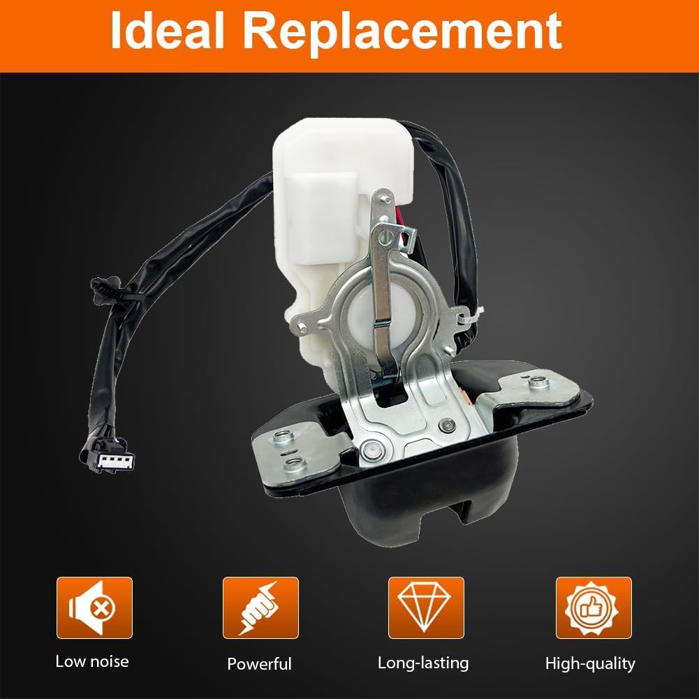 Tailgate Lock Actuator Assembly Compatible with 2007-2014 Edge - 2007-2015 MKX w/o Power Liftgate Rear Trunk Latch