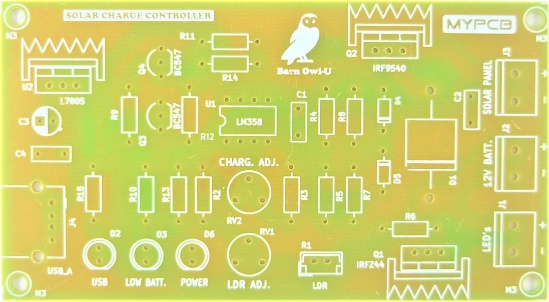 MYPCB 12V 10A Solar Charge Controller Board with Dusk to Dawn Street Light Function - PCB only (B0CKC53DGK) Amazon Price History, Amazon Price Tracker