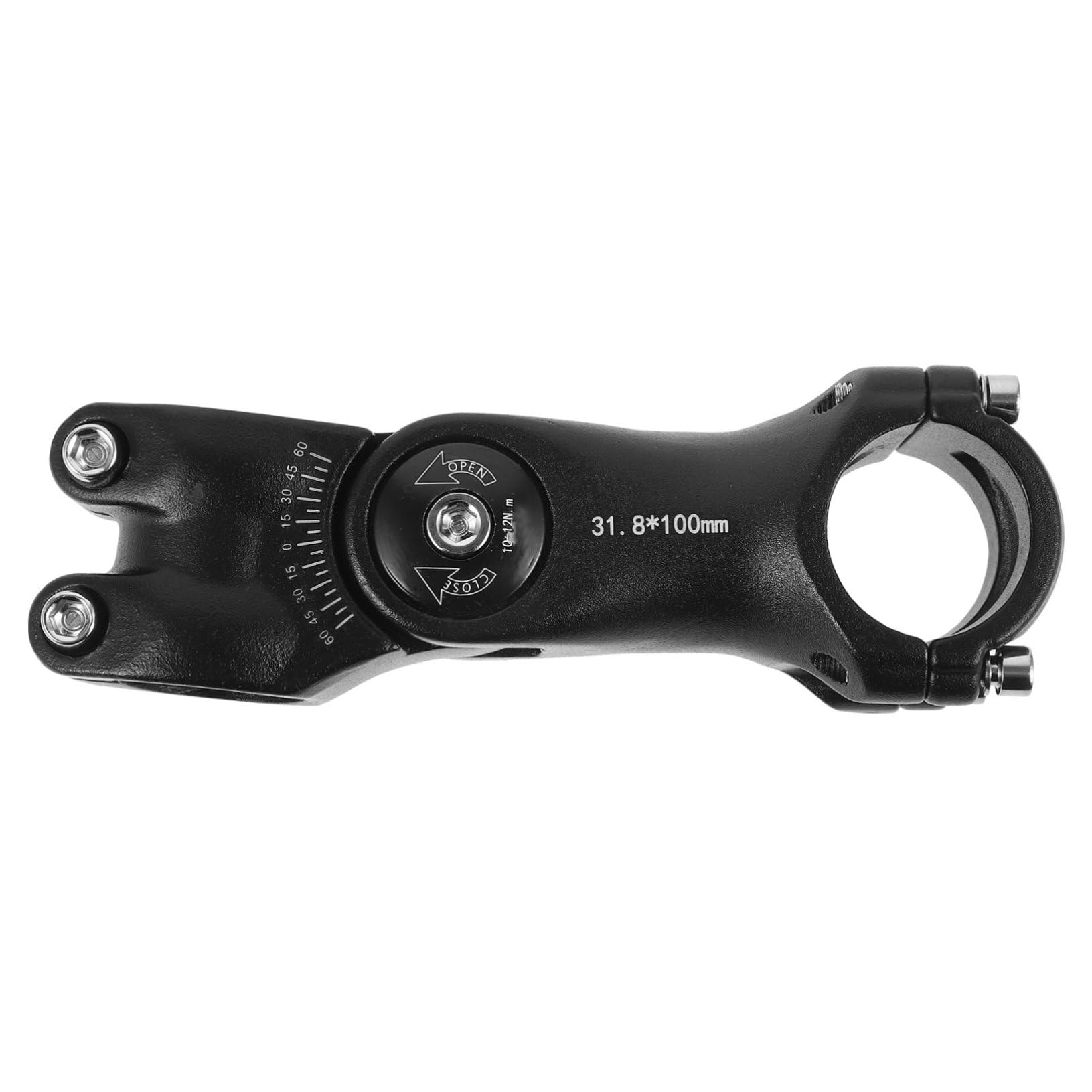 BESTonZON Rehausseur De Vélo De Montagne Potence De Guidon De Vélo Rehausseur De Guidon Rehausseur De Potence De Guidon Potence De Montagne Légère Réglable en Alliage D'Aluminium