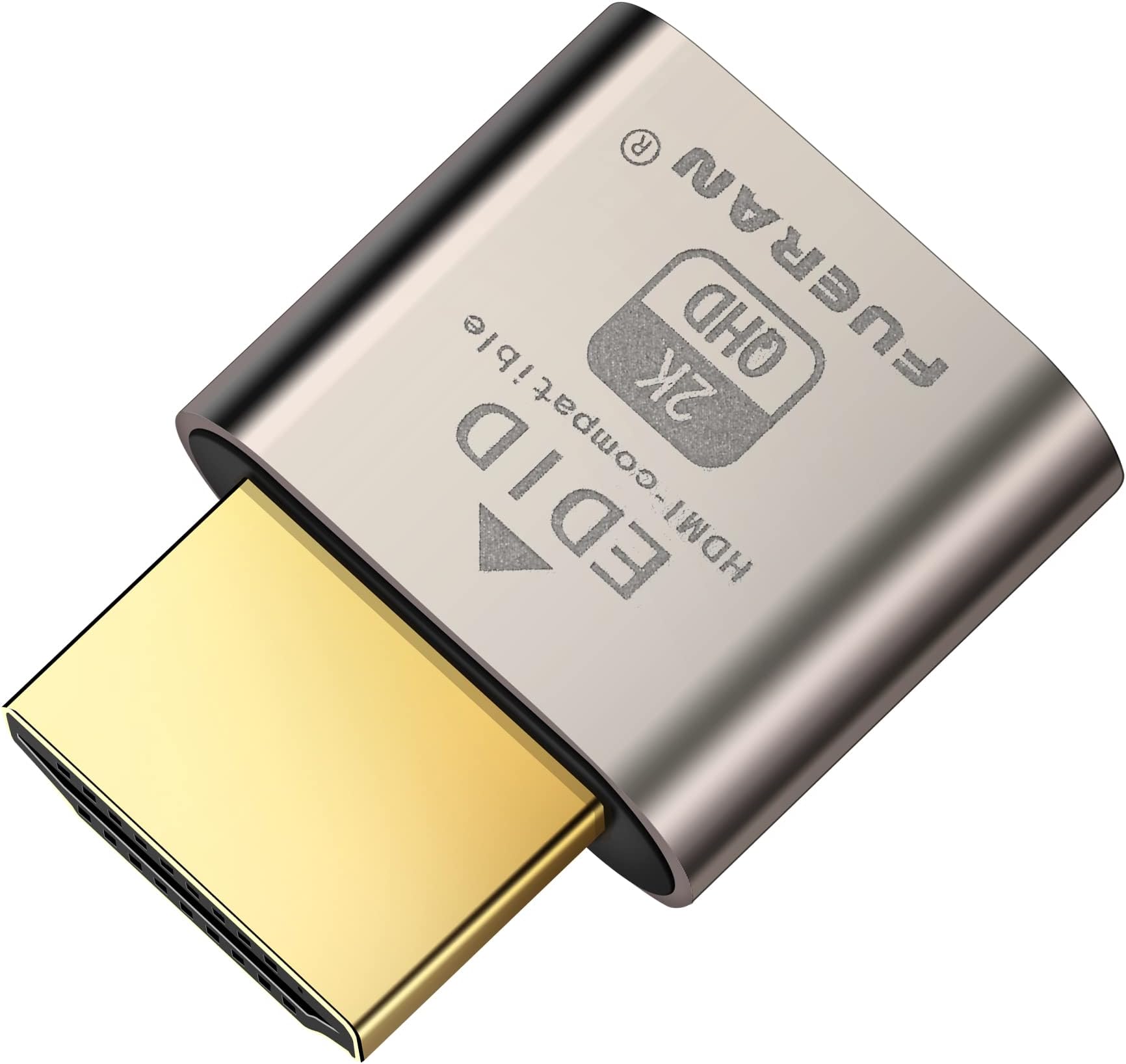 HDMI Dummy Plug Headless Ghost Display Emulator HDMI-Compatible（Fit Headless-1920x1080 New Generation@60Hz） (HDMI2.0-2K-1P)