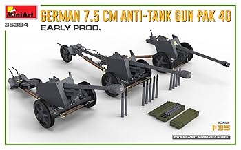 GF 7.5cm対戦車砲 1/35 プラモデル シュリンク付き GF 7.5cm対戦車砲 1/35 プラモデル シュリンク付き - メルカリ
