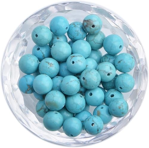 Miniatura 4 de Cuentas de cristal natural con piedras preciosas redondas sueltas de curación de energía con cordón elástico de cristal para hacer joyas.