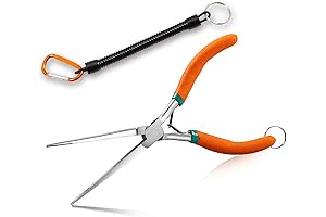 SPEEDWOX 7" Inch Long Reach Needle Nose Pliers