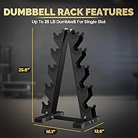 Vista 7 de Juego de mancuernas hexagonales con estante (5-230 libras), pesas libres de hierro fundido con revestimiento de goma para entrenamientos totales