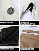 Vista 57 de Chaquetas de esquí para hombre, abrigos de snowboard para mujer, chaqueta impermeable para deportes de invierno, resistente al viento, cálida Todo