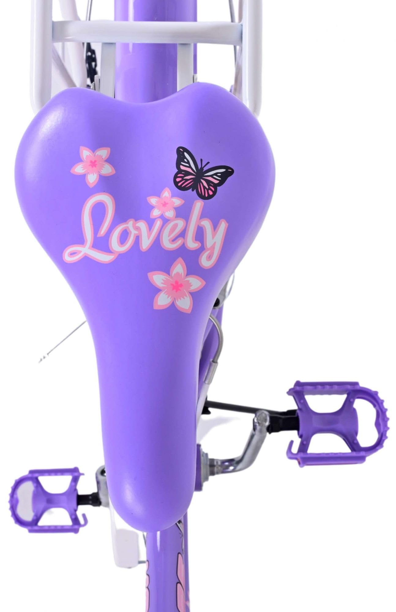 Bicicletta per bambine 20 pollici 6-8 anni cambio Shimano 7 marce cestino portapacchi fuxia
