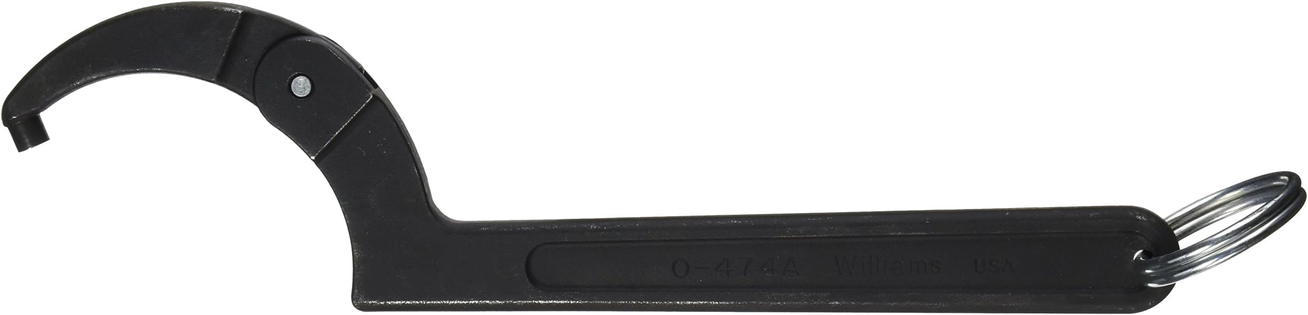 Williams O-474A-TH Tools at Height Adjustable Pin Spanner, 4-1/2 to 6-1