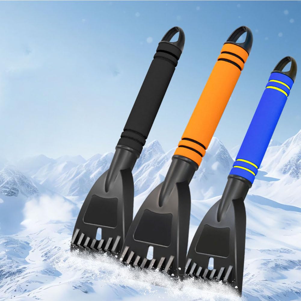 Pala De Nieve para Coche para Dodge RAM 1500 2003-2017, Parabrisas Invierno Raspador Hielo Herramientas Limpieza Deshielo EliminacióN Niev Accesorios,A