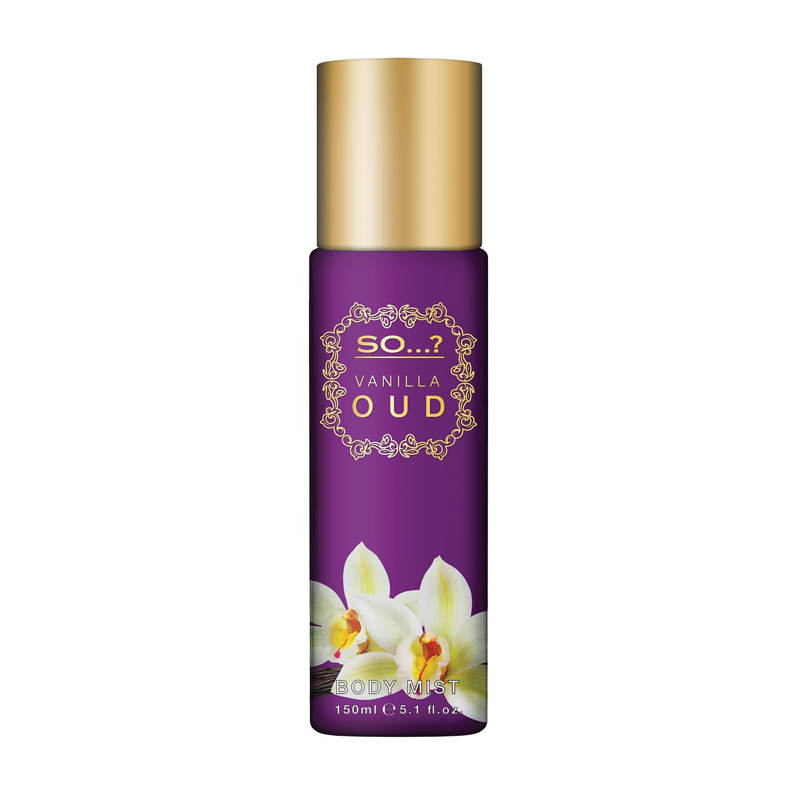 SO...? Vanilla Oud Long Lasting Fragrance Body Mist For Women 150ml