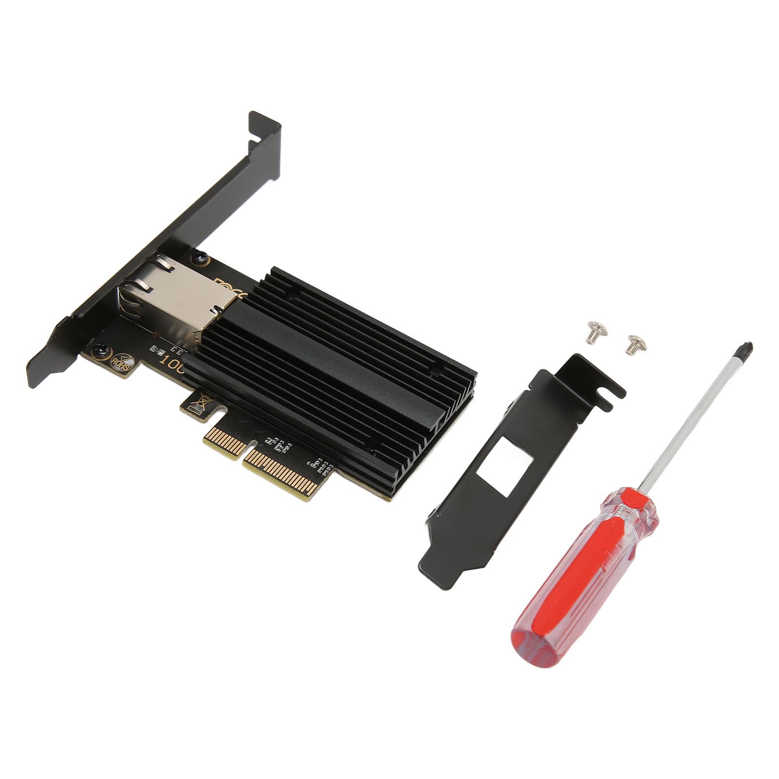 10G Base-T PCI-e Netzwerkkarte, Marvell AQtion AQC113C Controller, NICGIGA 10Gb Ethernet Adapter, 10Gbe RJ45 Port NIC Karte, Unterstützung Wake on LAN, Windows10/11/Windows Server