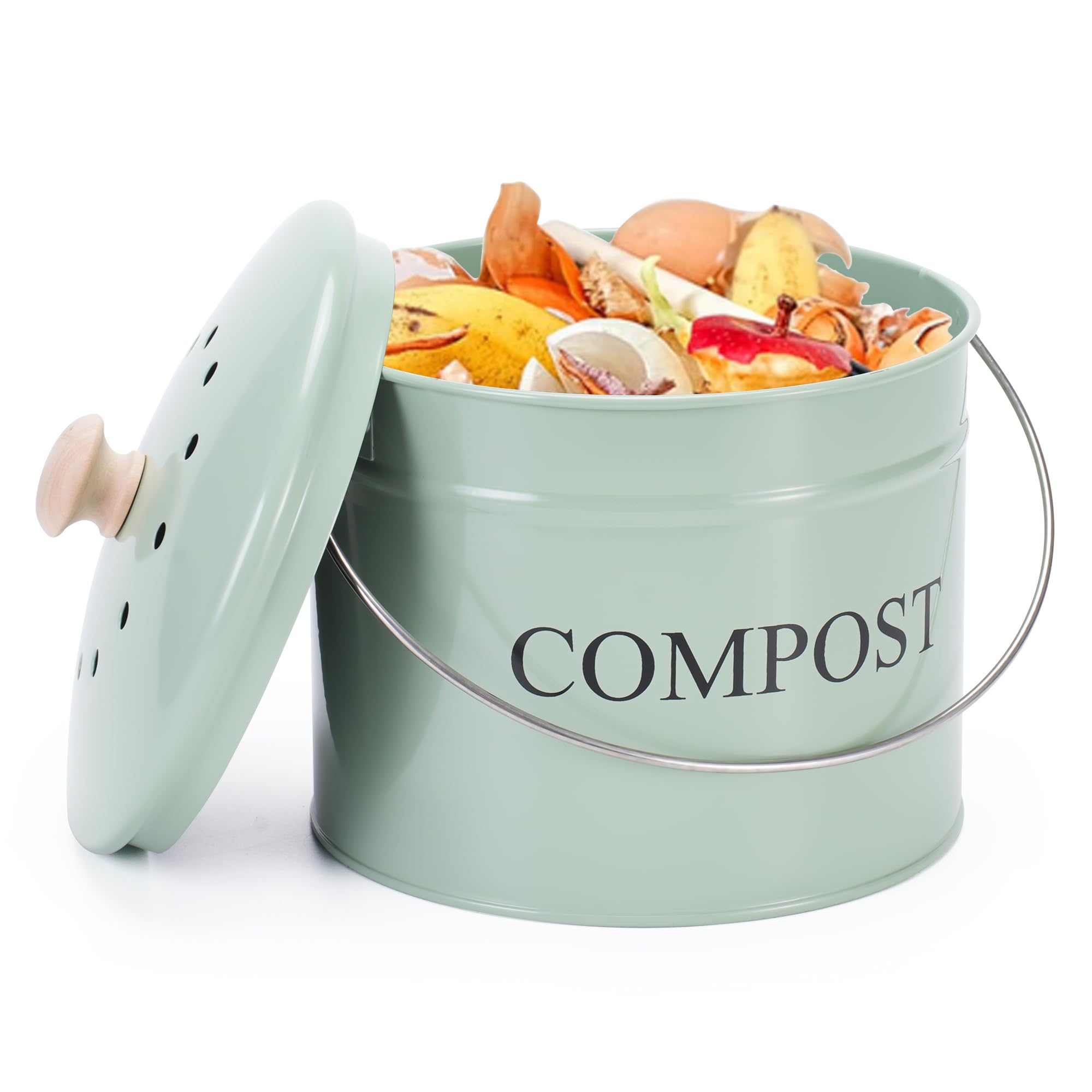 Photo 1 of Candco 1 Gallon Compost Bin - Green