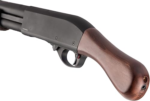 Miniatura 6 de Golden Ball x Eagle 300 FPS Full Metal 3/6-Shot Bomba de acción de gas Airsoft escopeta - Madera (tres y seis modos de ráfaga)