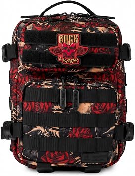 WOLFpak Tactical Backpack for Men & Women | Compact, Lightweight Small Everyday Carry Gym Bag, Rock & Reaper, 9L Mini Backpack, Travel Backpacks
