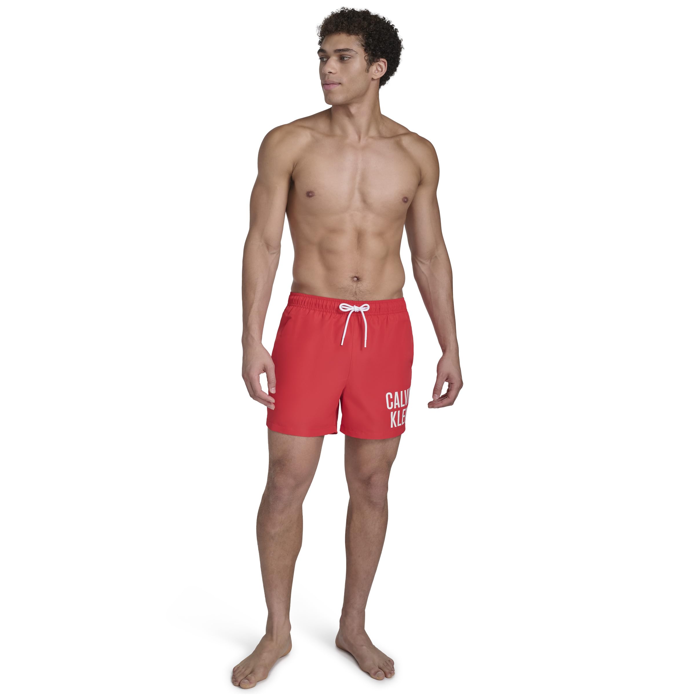 Calvin Klein Volley Quick Dry Lightweight Swim Trunk Bañador para Hombre