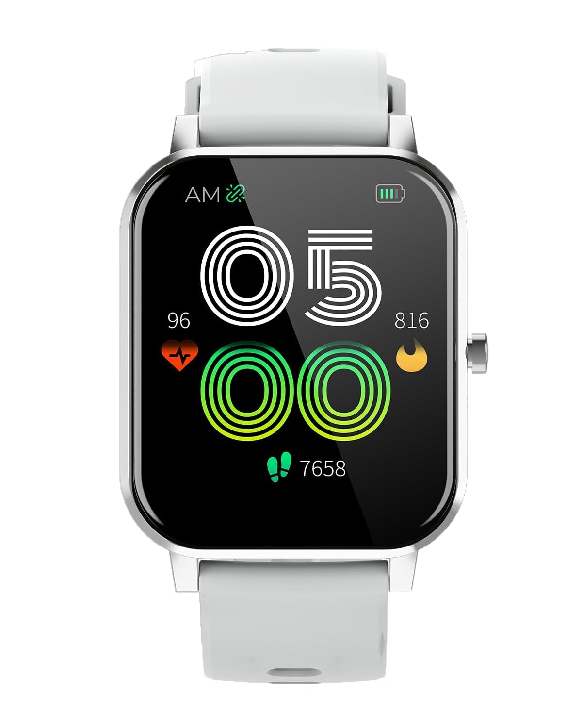 PULSERA RELOJ DEPORTIVA DENVER SW - 181 - SMARTWATCH - IP67-1.7PULGADAS - BLUETOOTH - GRIS
