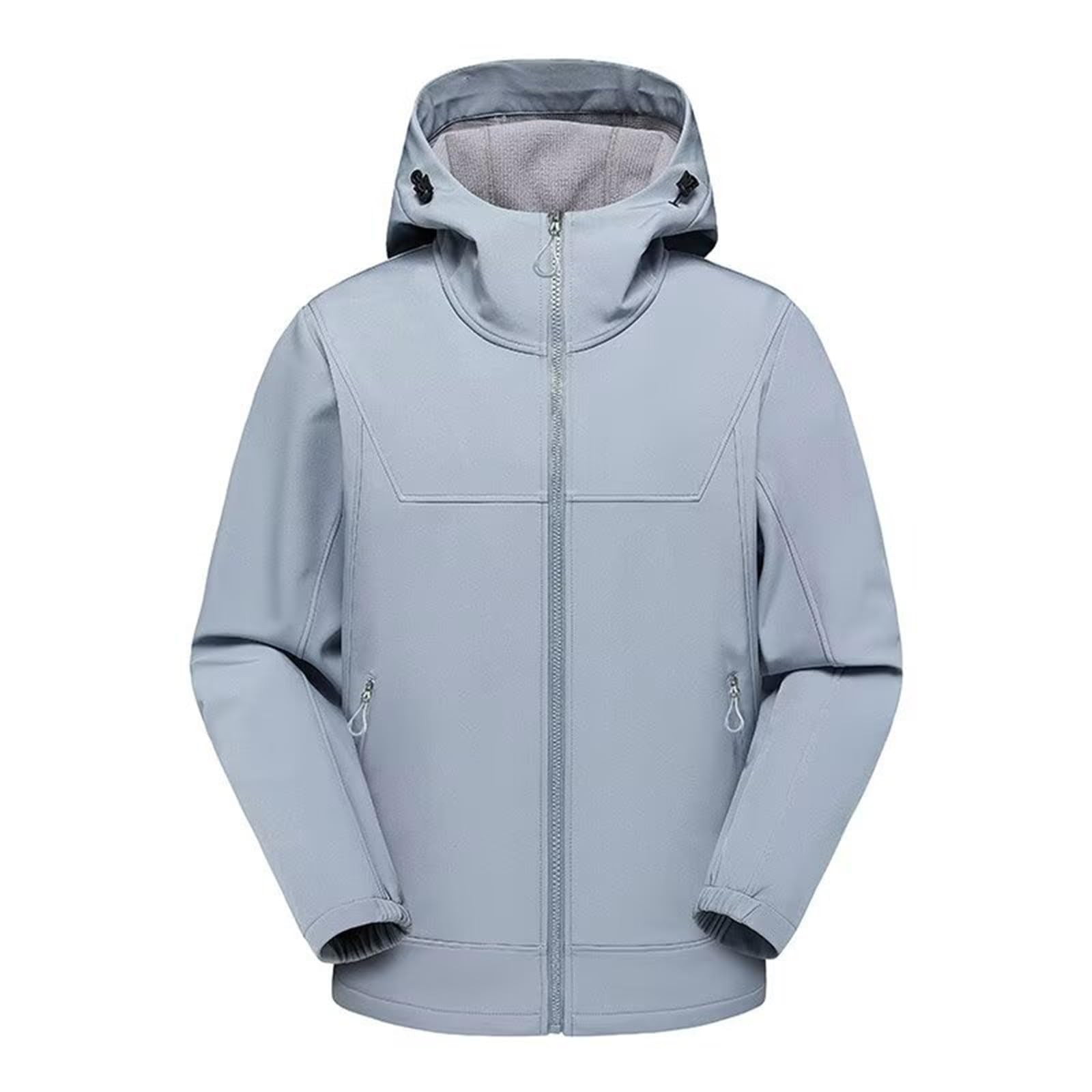 Giacche da donna Impermeabile Full Zip Leggero Tinta unita Giacca da donna