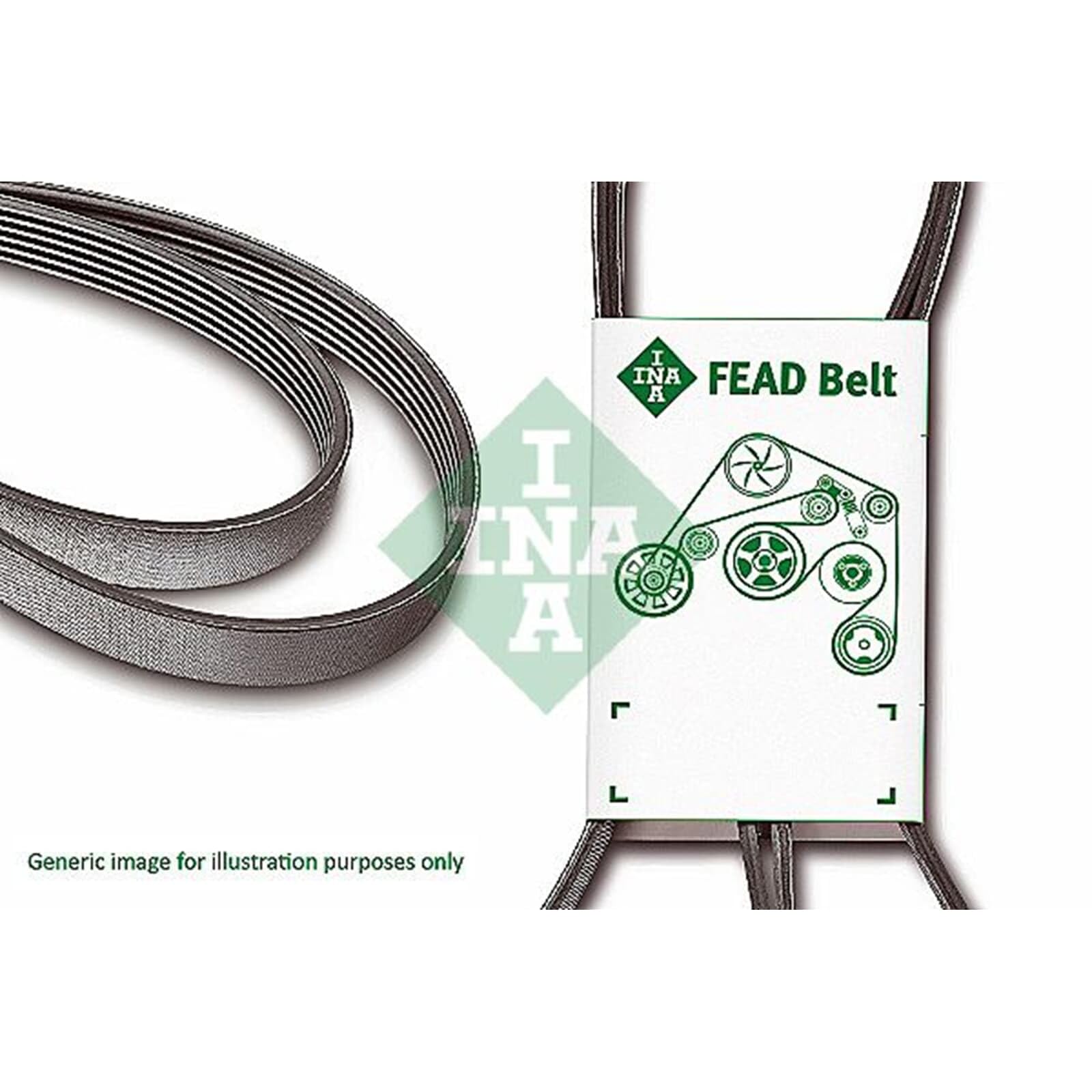 INA Juego de correas trapeciales poli V 529 0115 10 2260mm Compatible con MERCEDES-BENZ Clase C T-modell S204 Clase C Sedán W204 Clase E Sedán W211 Sprinter 3.5-T Furgoneta W906 Clase E T-modell S211