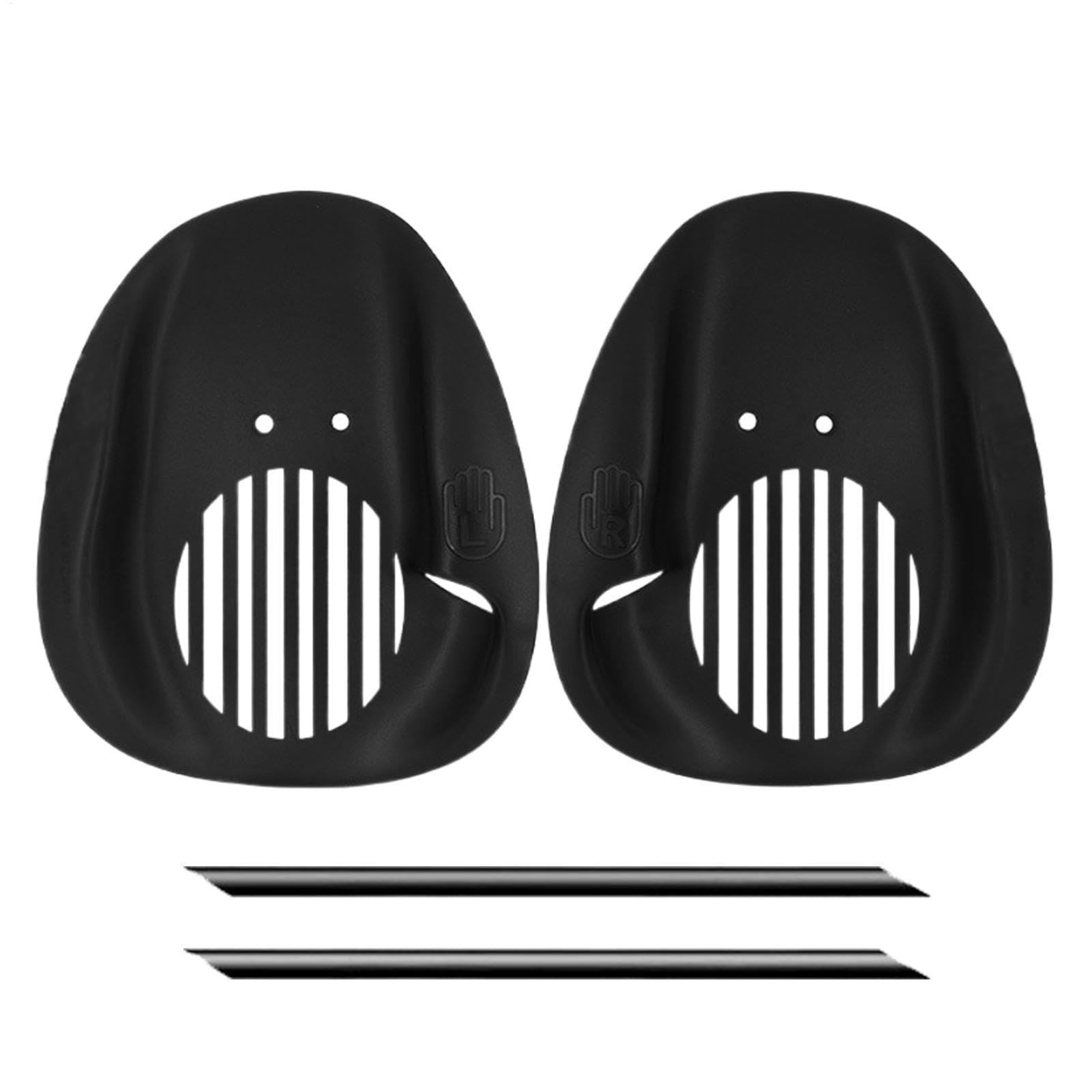 Swim Paddles - Swim Training Paddle, Hand Paddles for Swimming | Hand Fins for Lap, Kids Swimming Aid Accessories, Paddles with Adjustable Straps to Improve Speed for Men, Women