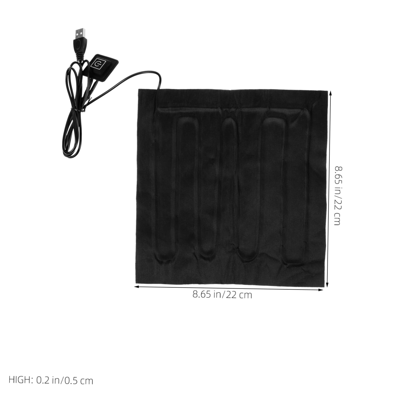 BESPORTBLE 4stücke Heizmatte Für Pflanzen USB Beheizbare Warming Mat Für Anzucht Von Blumen Und Pflanzen Energieeffizient Und Temperaturregelbar Für Gewächshäuser Und Aquarien