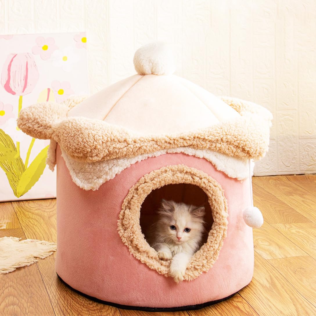 Amazon | ペットハウス ペットベッド 犬 猫 家 室内 かわいい 洗える