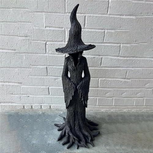 Enchanting Witch Resin Statue by Vindobil – Mystical Desktop Ornament for Home, Festival Decor, and Spiritual Spaces - Image 3