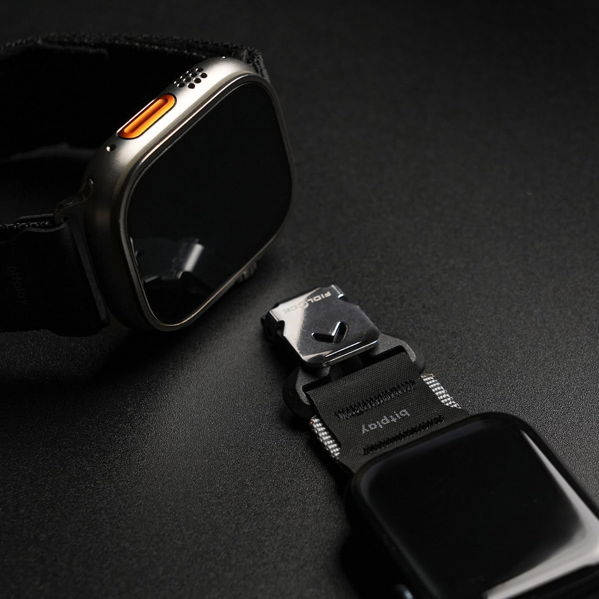 bitplay-Apple Watch Band Nylon Fidlock Magnetic Silver Buckle