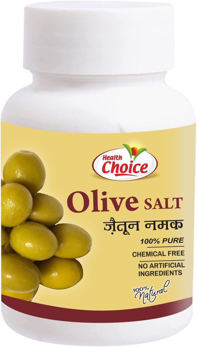 Harc Herbal Canada Health Choice Jaitoon Namak|Olive Salt|Best Helpful For Boost Immunty|50G + 10G Extra -Pack Of 1