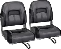 Vista 18 de Leader Accessories Un par de asientos plegables Elite para barco de pesca con respaldo bajo/alto (2 asientos)