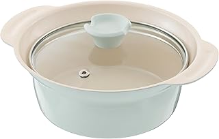 武田コーポレーション【卓上鍋・お鍋・IH対応】 グリーン 23.7×20×10.6cm IH対応軽量吹きこぼれにくい卓上鍋16cmGR IHFT-16GR