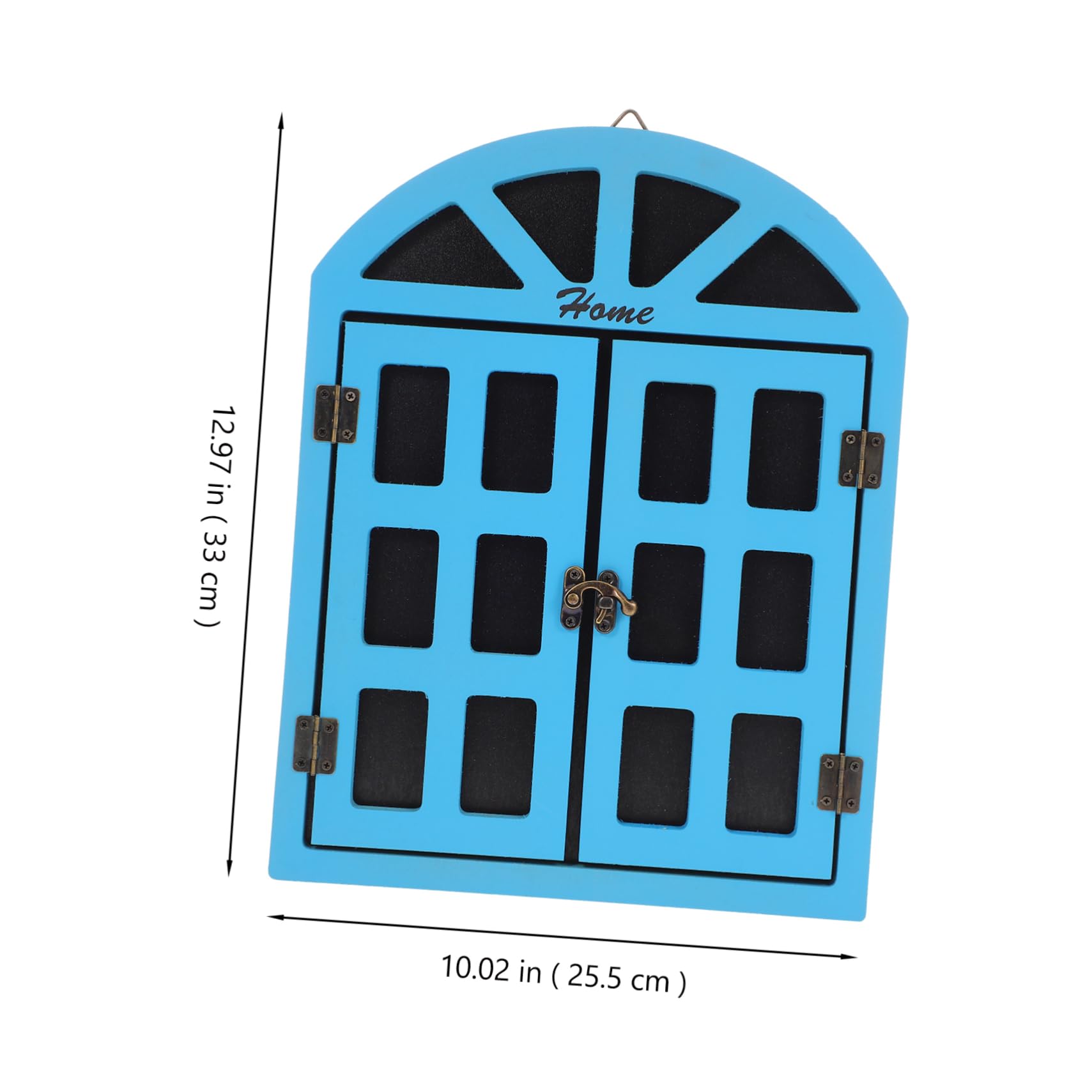 SHINEOFI Holz Kreidetafel zum Aufhängen als Fensterdeko Leicht Abwischbar Blau für Zuhause und Hochzeiten