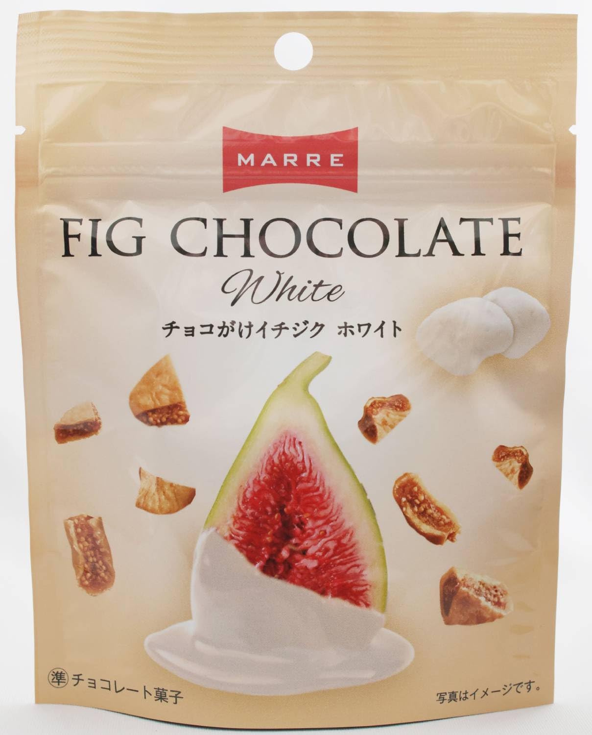 Amazon | マルレ チョコがけイチジク ホワイト 55g | MARRE