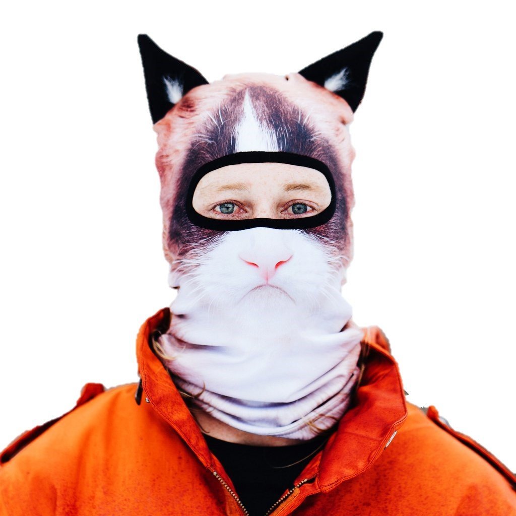 Beardo Balaclava Ski Mask Angry Cat | Desertcart Cayman Islands