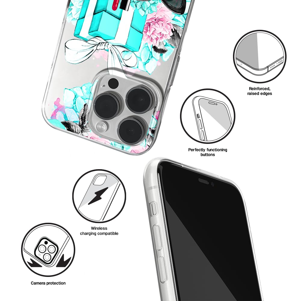 BABACO Custodia per cellulare Premium Clear per Iphone 11 PRO adattato in modo ottimale alla forma del telefono cellulare, custodia in cristallo in TPU