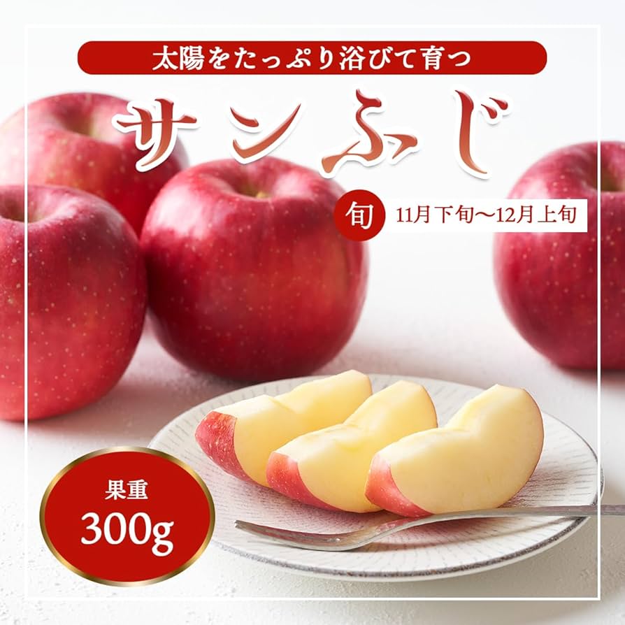 今期ラスト1点！長野県産サンふじ甘い赤いりんご！秀品レベル赤玉産地直送ジューシー sanchokudayori_120002889