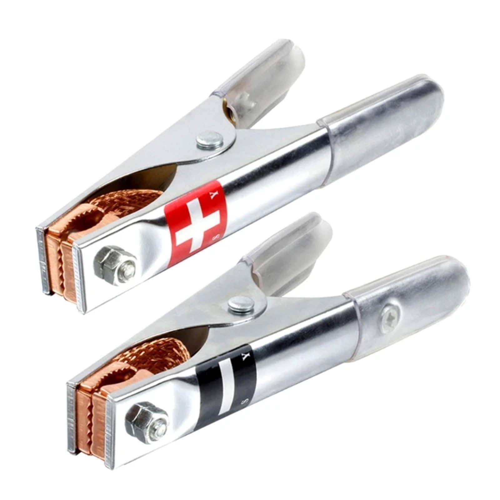 Crocodile Clips Heavy Duty Crocodile Clamps Car Battery Charger Power Replacement Alligator Clip Cable for