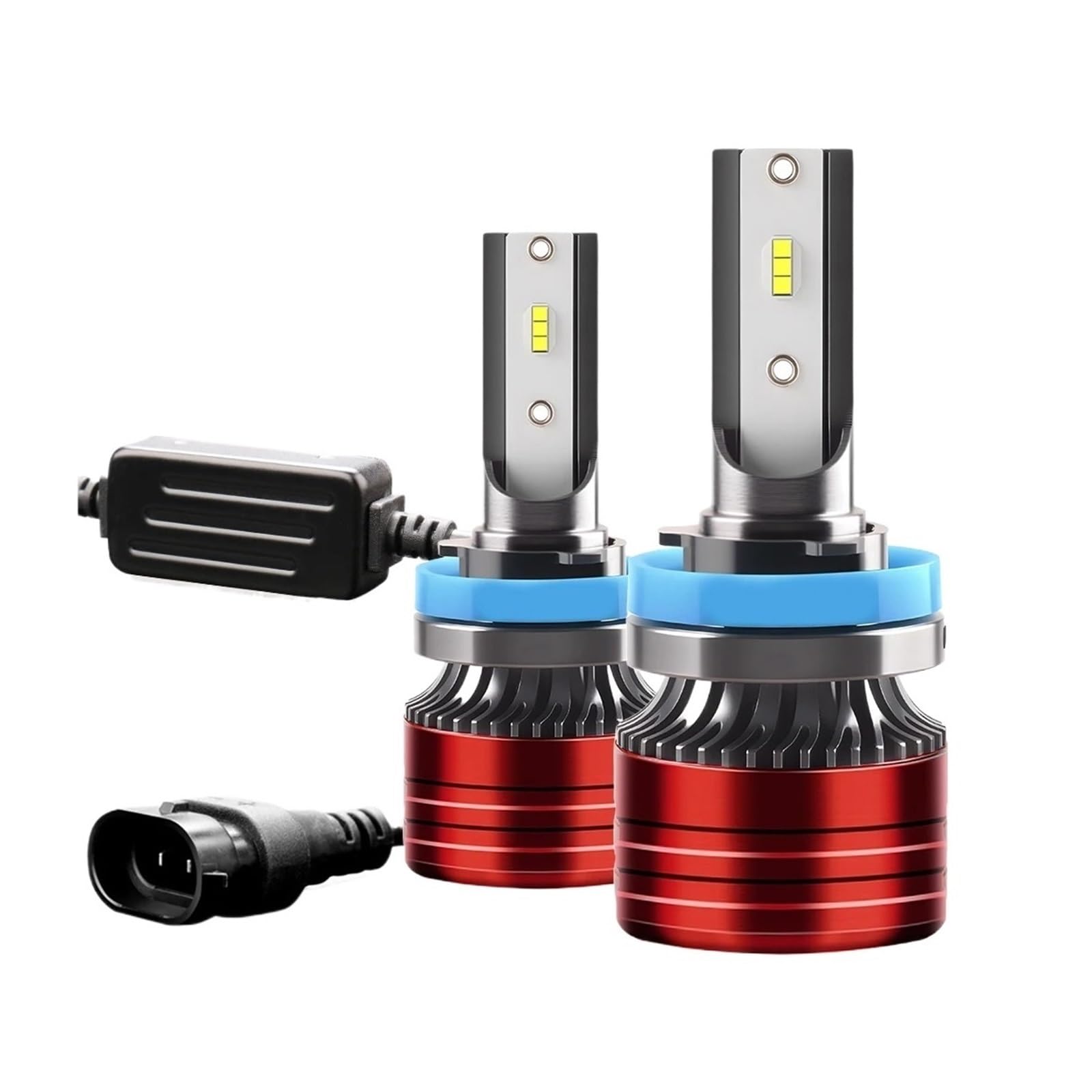 LED Oświetlenie pomocnicze 200W Canbus H8 H9 H11 LED | Światło Przeciwmgielne Samochodu 9005 HB3 9006 DRL Światło Drogowe Żarówki Reflektorów H7 6000K(H8 H9 H11)