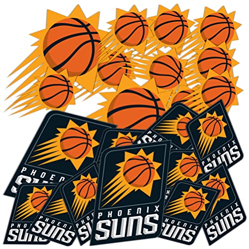 Phoenix Suns NBA Officially Licensed Sticker Vinyl Decal Laptop Water Bottle Car Scrapbook (Type 1-1)