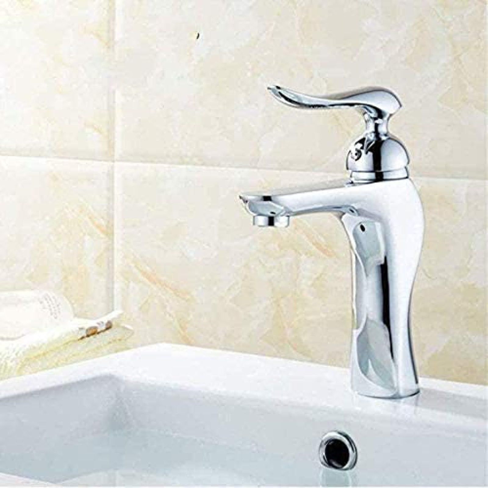 Rubinetto Set doccia nero Rubinetto per acqua calda e fredda in rame Soffione doccia per uso domestico Rubinetto per doccia a parete