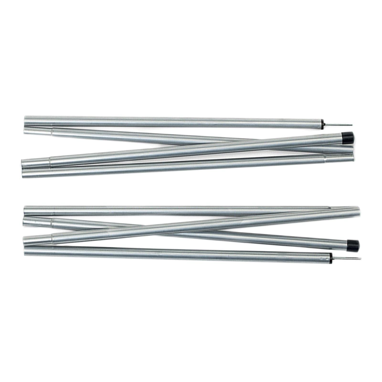 8X Telescopic Tent Tarp Poles Shelters Stand Replacement Adjustable Rod 55cm-image-35