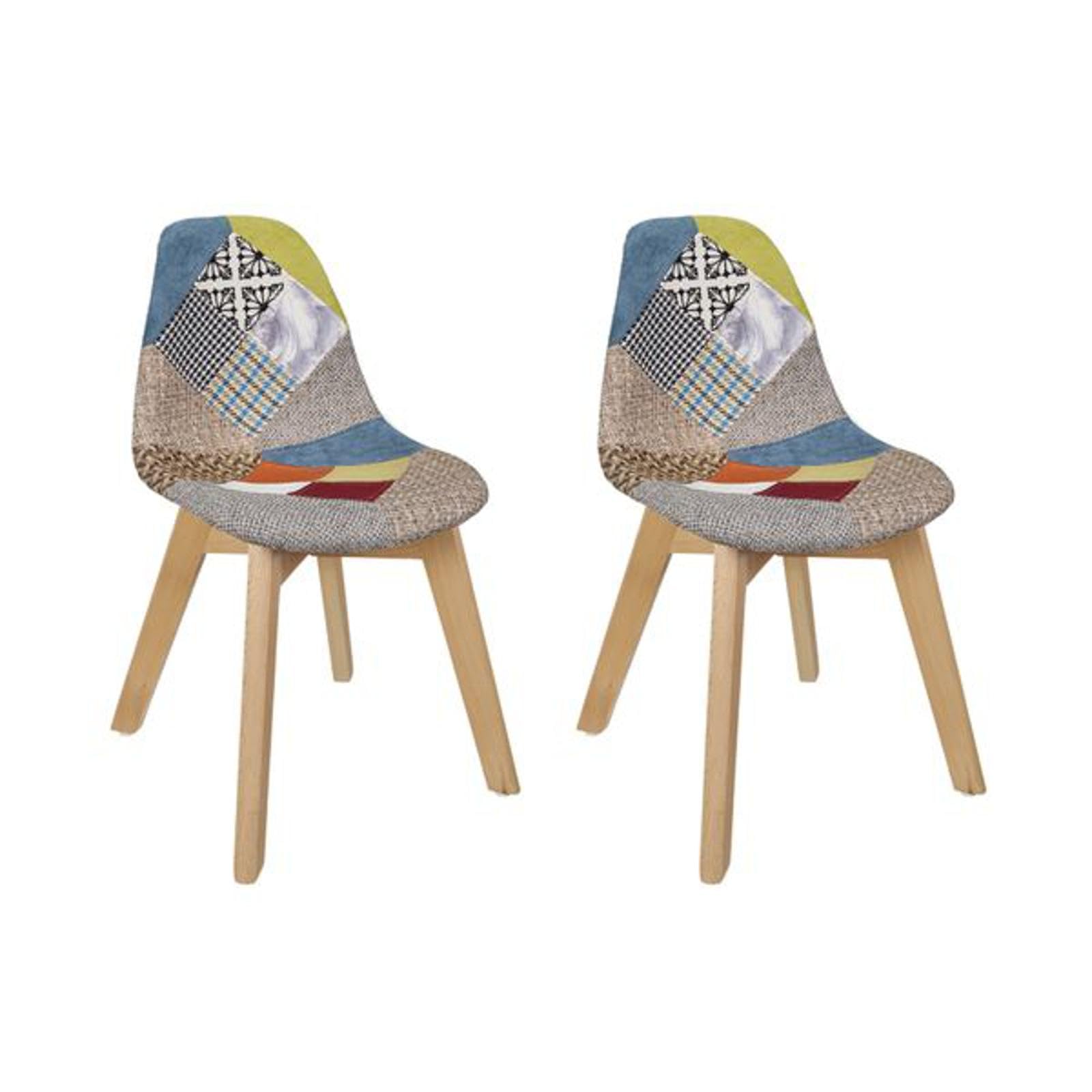 Chaise Patchwork Enfant ergonomique pour corriger la posture des petits