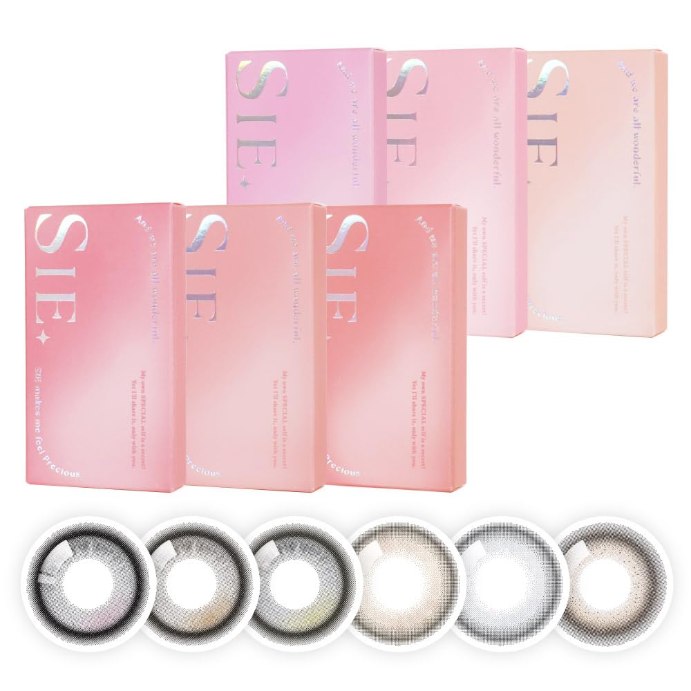 Amazon | 【SIE.公式店】 回らない 水光 カラコン SIE. 1month 【2枚